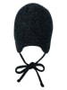 Sterntaler Woll-Bindemütze in Schwarz