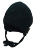 Sterntaler Woll-Bindemütze in Schwarz