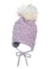 Sterntaler® Bindemütze in Lila