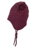 Sterntaler® Bindemütze in Bordeaux