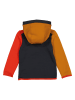 CMP Hoodie zwart/rood/geel