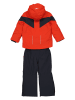 CMP Sneeuwoutfit rood/donkerblauw