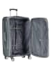 Geographical Norway 5-delige softcase-trolleyset "Show" grijs