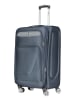 Geographical Norway 5tlg. Softcase-Trolleyset "Show" in Dunkelblau