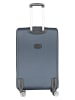 Geographical Norway 5tlg. Softcase-Trolleyset "Show" in Dunkelblau