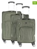 Geographical Norway 3tlg. Softcase-Trolleyset "Sight" in Khaki