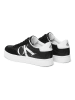 CALVIN KLEIN JEANS Skórzane sneakersy w kolorze czarno-białym