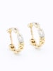 ATELIER DU DIAMANT Gold-Creolen "Mila" mit Diamanten
