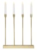 STAR Trading LED-Fensterleuchter "Lottie" in Gold - (B)33 x (H)48 cm