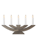 STAR Trading Vensterlamp "Navida" bruin/wit - (B)42 x (H)24 cm