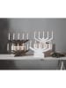STAR Trading Vensterlamp "Navida" bruin/wit - (B)42 x (H)24 cm