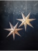 STAR Trading Papierstern "Care" in Weiß - Ø 60 cm