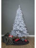 STAR Trading LED-Weihnachtsbaum "Alvik" in Weiß - (H)210 cm