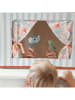 done by deer 3-delige set: handpoppen "Deer Friends" lichtblauw/groen/geel - vanaf 3 jaar