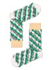 Happy Socks Sokken wit/groen