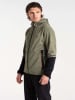 Dare 2b Funktionsjacke "Camber Core Stretch" in Khaki/ Schwarz