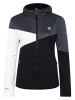 Dare 2b Funktionsjacke "Convey III Core Stretch" in Schwarz/ Anthrazit/ Weiß