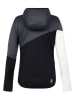 Dare 2b Funktionsjacke "Convey III Core Stretch" in Schwarz/ Anthrazit/ Weiß