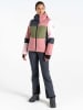 Dare 2b Ski-/snowboardjas "Banded" lichtroze/grijs/kaki