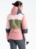 Dare 2b Ski-/snowboardjas "Banded" lichtroze/grijs/kaki