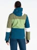 Dare 2b Ski-/ Snowboardjacke "Banded" in Blau/ Grün