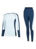 Dare 2b 2-delige functionele ondergoedset "Exchange IIII" donkerblauw/lichtblauw
