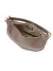 Anna Morellini Leren schoudertas "Fosca" taupe - (B)29 x (H)23 x (D)10 cm