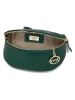 Mia Tomazzi Leder-Gürteltasche "Perugino" in Dunkelgrün - (B)23 x (H)13 x (T)2 cm