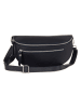 Lucca Baldi Leren heuptas "Burano" donkerblauw - (B)30 x (H)19 x (D)2 cm