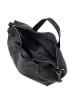 Lucca Baldi Leren handtas "Chieti" zwart - (B)50 x (H)30 x (D)16 cm