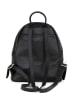Lucca Baldi Leder-Rucksack "Ortona" in Schwarz - (B)23 x (H)31 x (T)12 cm