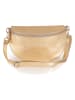 Lia Biassoni Leder-Gürteltasche "Scaffaiolo" in Gold - (B)31 x (H)20 x (T)1 cm