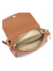 Pia Sassi Leren schoudertas "Monte Avella" camel - (B)25 x (H)23 x (D)7 cm