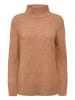 ONLY Sweter w kolorze karmelowym