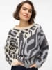 Vero Moda Pullover in Grau/ Creme