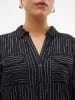 Vero Moda Bluse in Schwarz/ Silber