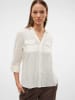 Vero Moda Blouse wit/goudkleurig