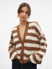 Vero Moda Cardigan in Braun/ Creme