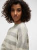 Vero Moda Pullover in Grau/ Creme