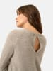 Just Cashmere Kaschmir-Pullover "Abigail" in Taupe