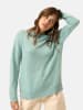 Just Cashmere Kasjmieren trui "Jospe" mintgroen
