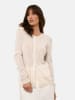Just Cashmere Kaszmirowy kardigan "Katharine" w kolorze kremowym