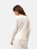 Just Cashmere Kaszmirowy kardigan "Katharine" w kolorze kremowym