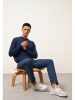 Just Cashmere Kasjmieren trui "Howard" blauw
