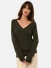 Just Cashmere Kaschmir-Pullover "Phoebe" in Dunkelgrün