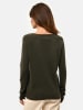 Just Cashmere Kaschmir-Pullover "Phoebe" in Dunkelgrün