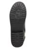 Vingino Leder-Boots "Amanda" in Schwarz
