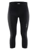 Craft Legginsy funkcyjne w kolorze czarnym