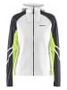 Craft Funktionsjacke in Weiß/ Anthrazit