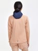 Craft Trainingsjacke in Beige/ Dunkelblau